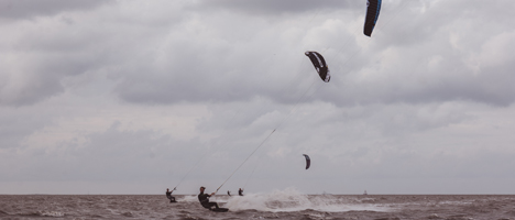 Kitesurfen lernen an der Nordsee